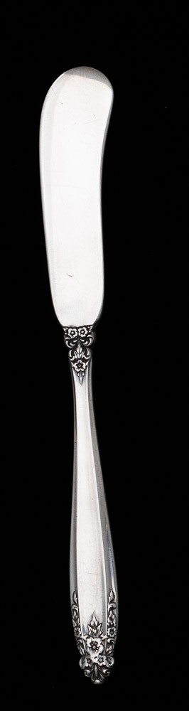 1939 International Sterling Prelude Flat Butter Spreader 5 3/4\