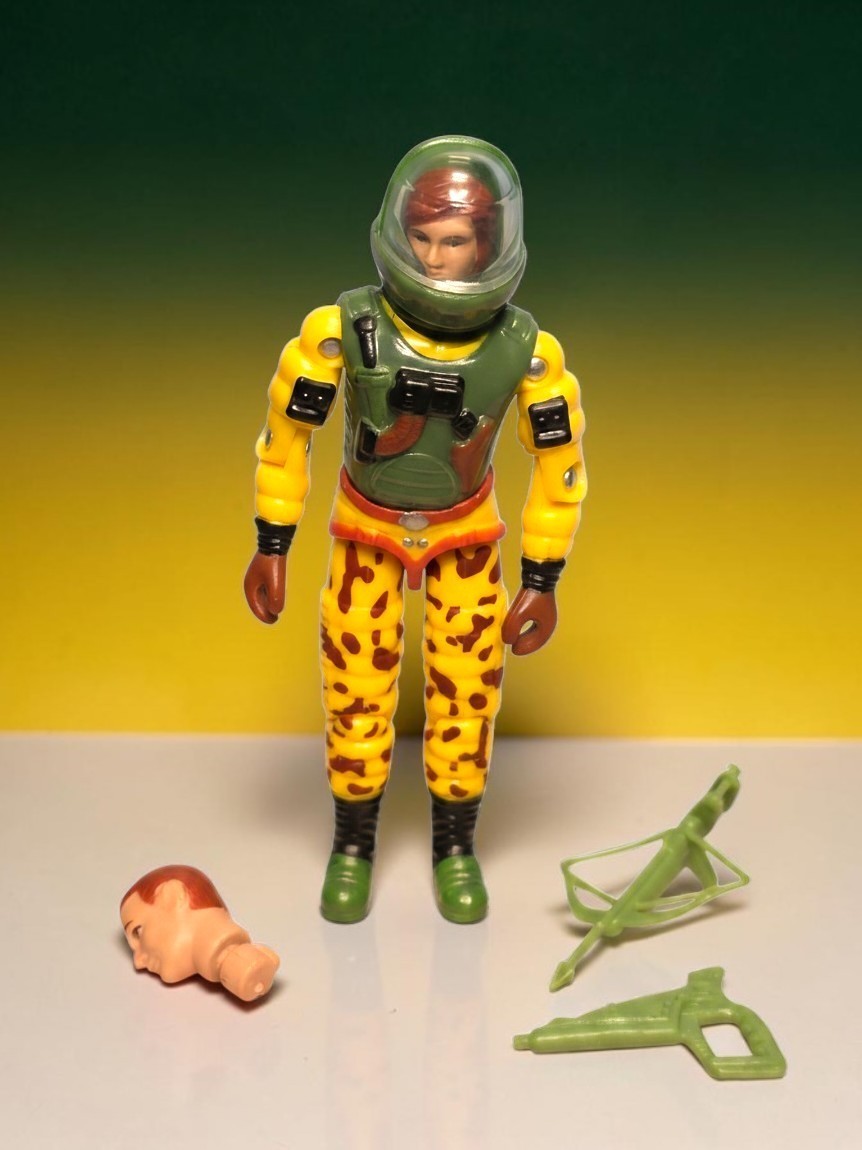Scarlett Ace Pilot LadyJayeToys GI Joe Action Figures Special Mission Brazil