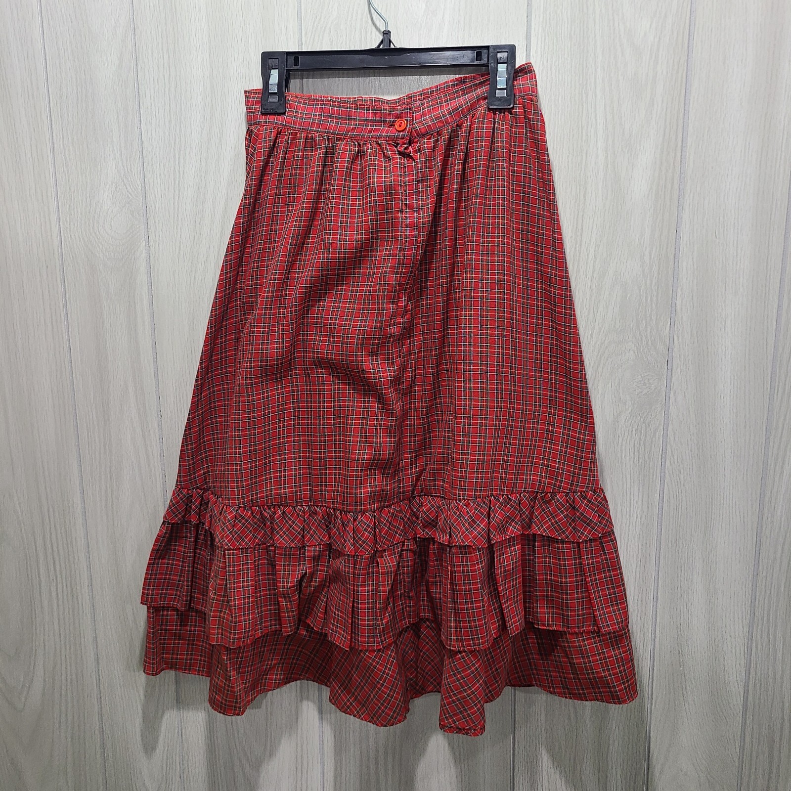 Vintage Candi Skirt Size M Flare Pictures Fairy Cottage Prairie Boho Hippy 