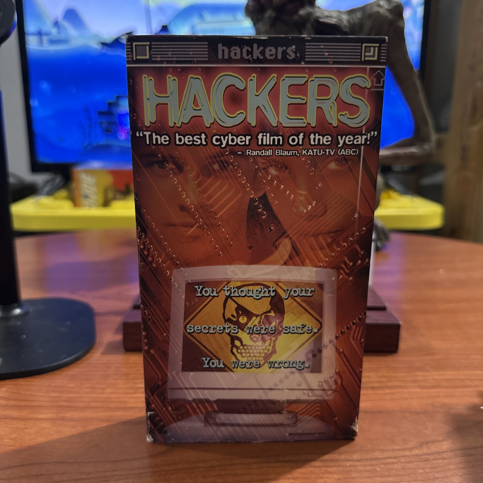 Hackers VHS Cyber Thriller 1995 Hack the Planet Angelina Jolie Matthew Lillard Hackers VHS Cyber Thriller 1995 Hack the Planet Angelina Jolie Matthew Lillard