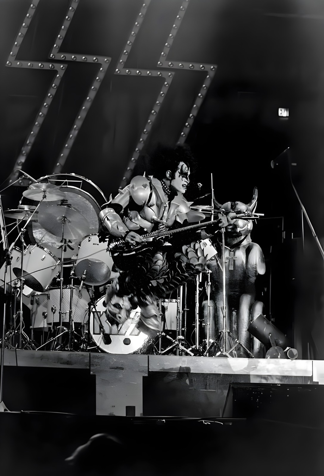 11x17 Kiss Band Poster Gene Simmons Unorthodox Moves Photography 