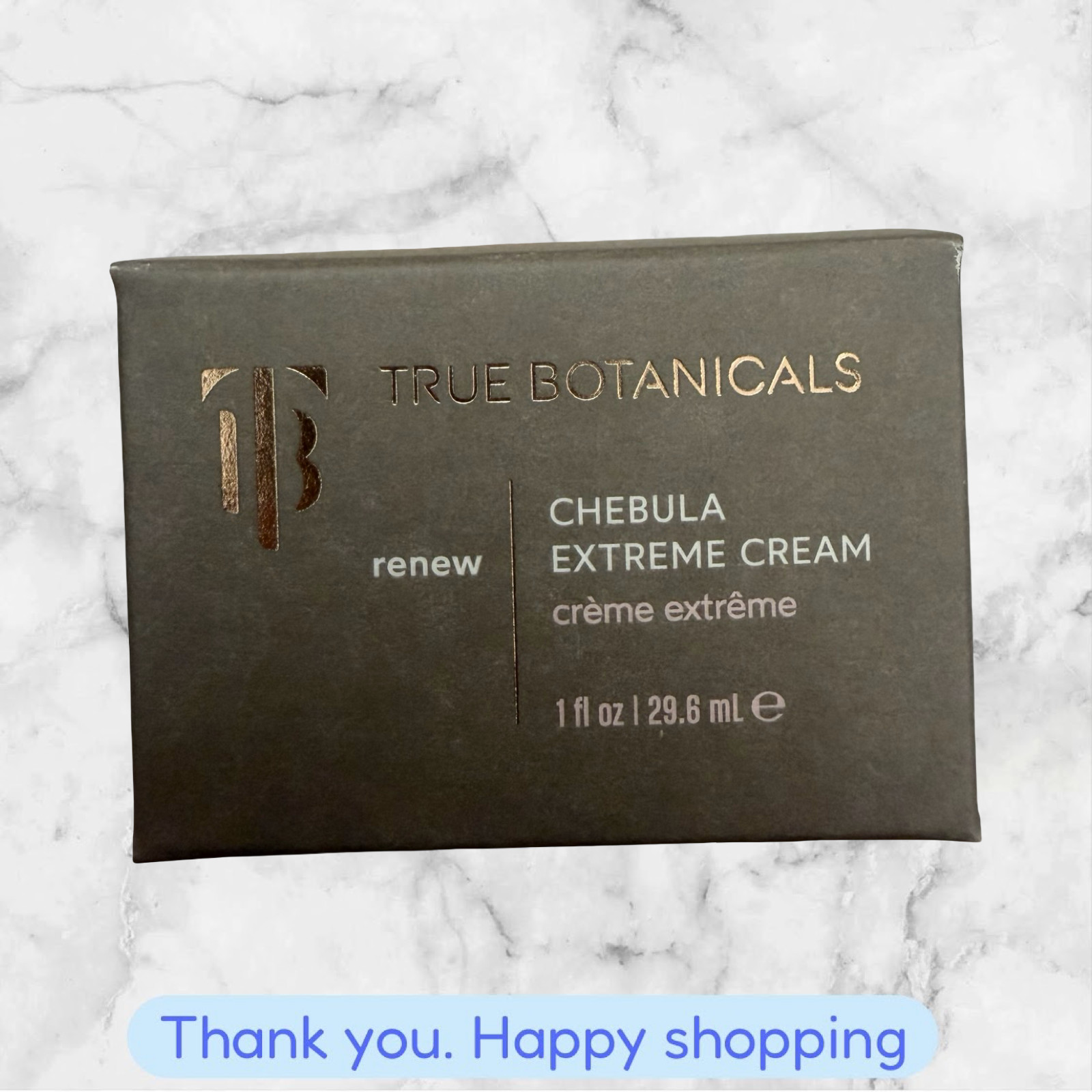 True Botanicals Renew Chebula Extreme Cream 1 Oz 30 mL NIB Face Moisturizer NEW