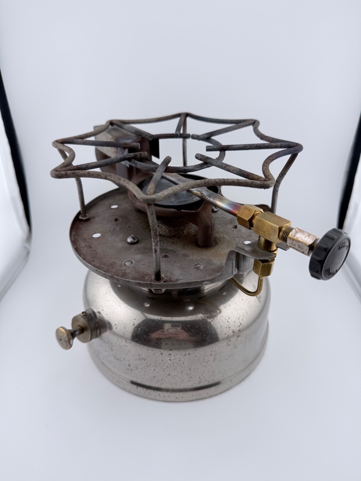 Vintage Nickel Plated Coleman Speedmaster Model 500 Stove - (READ DESCRIPTION)