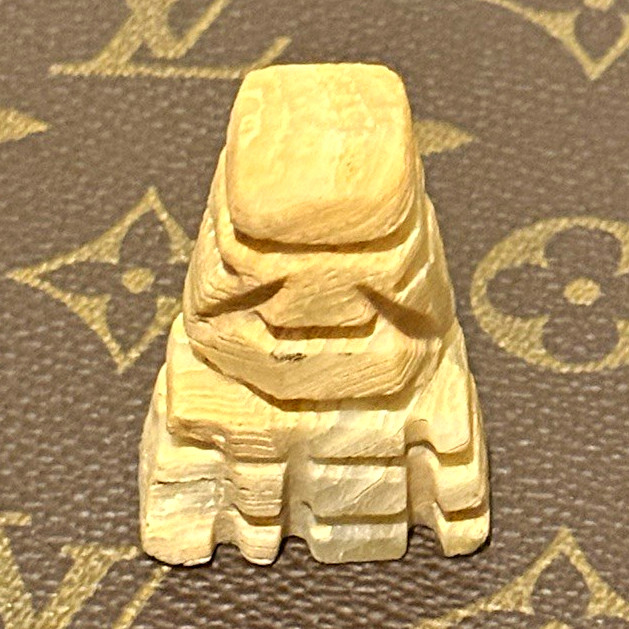 Ancient Native American Temple Effigy - rare good luck charm artifact Ancient Native American Temple Effigy - rare good luck charm artifact