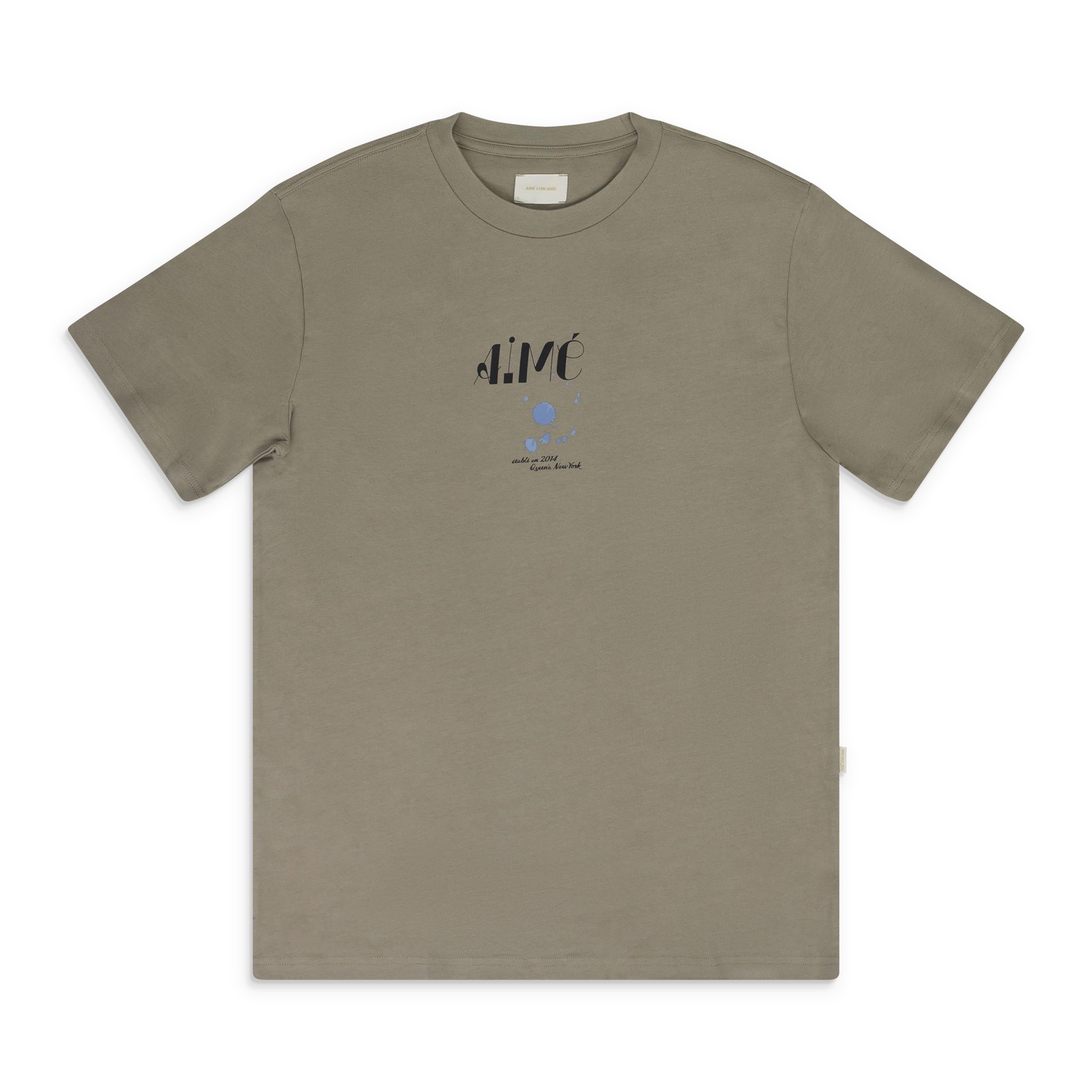 AIME LEON DORE Green Ink Logo T-Shirt SIZE XL $85 AIME LEON DORE Green Ink Logo T-Shirt SIZE XL $85