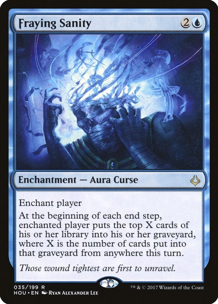Fraying Sanity #35 *Foil* (LP) Hour of Devastation (HOU) MTG