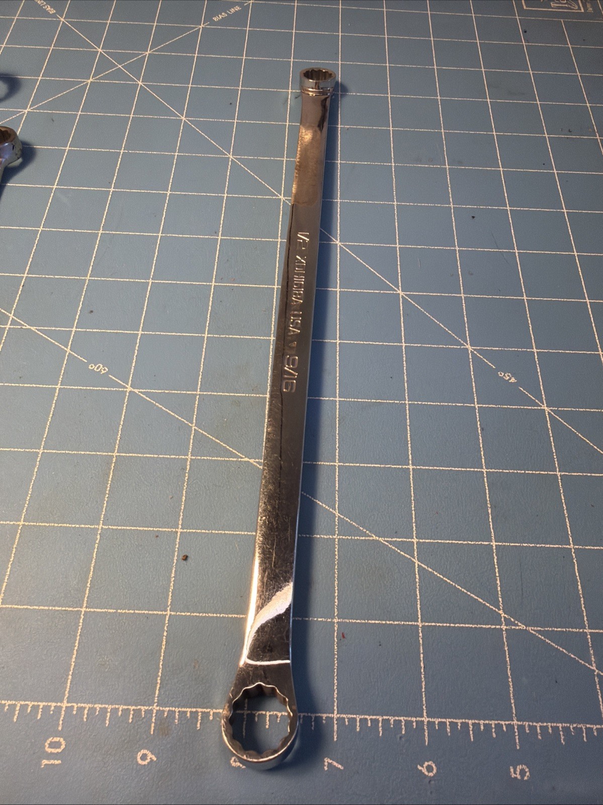 Snap on XDH1618A SAE 1/2 x 9/16 12pt DBE Wrench USA. Snap on XDH1618A SAE 1/2 x 9/16 12pt DBE Wrench USA.