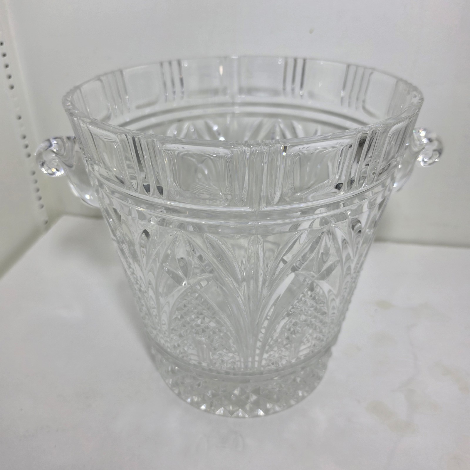 Vintage Godinger Crystal Winchester Collection Champagne Glass Ice Bucket