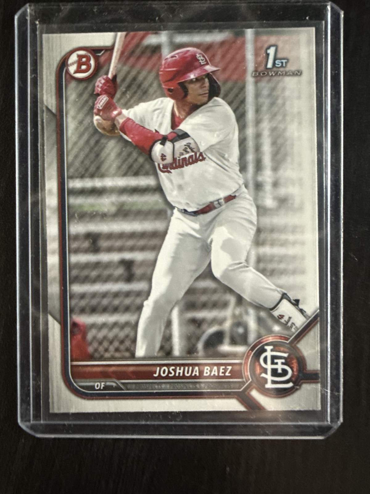 Joshua Baez 2022 Bowman 1st Prospect St Louis Cardinals Rookie RC HOT #BP-112 Joshua Baez 2022 Bowman 1st Prospect St Louis Cardinals Rookie RC HOT #BP-112