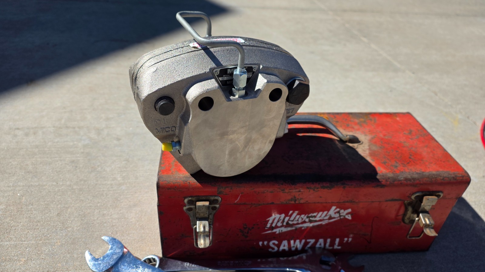 MICO 520 Series Hydraulic Brake Caliper 02-520-264 | New, Never Installed