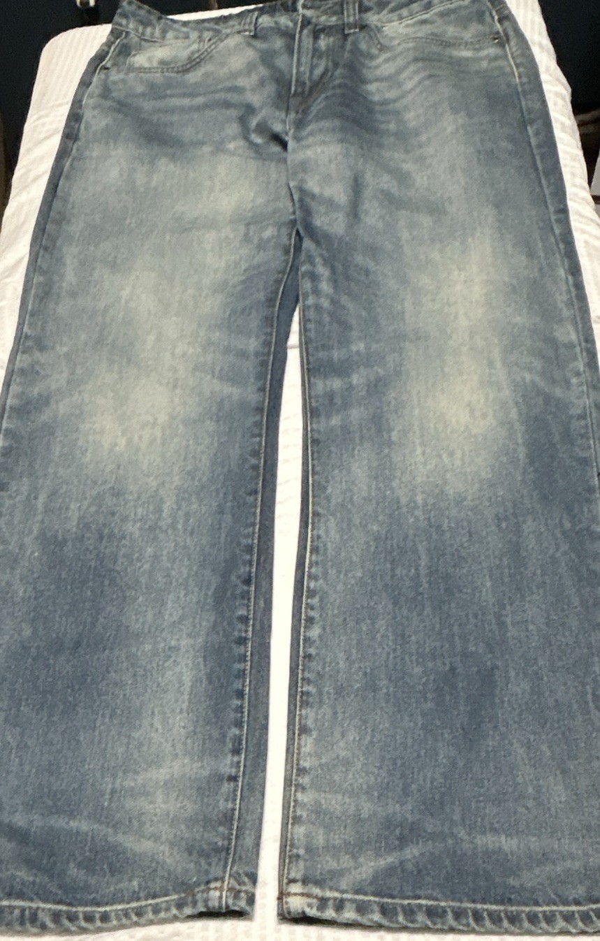 Buffalo David Bitton WE ARE DENIM Mens Bootcut Jeans Size 34 Light Wash Denim Buffalo David Bitton WE ARE DENIM Mens Bootcut Jeans Size 34 Light Wash Denim
