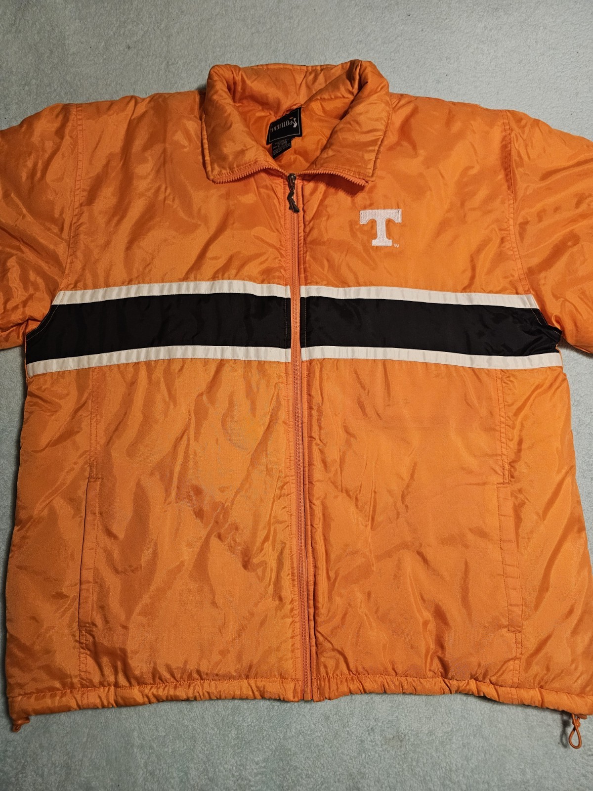Vintage 90s Pro Player Tennessee Volunteers Puffer Jacket XXL Hooded NCAA