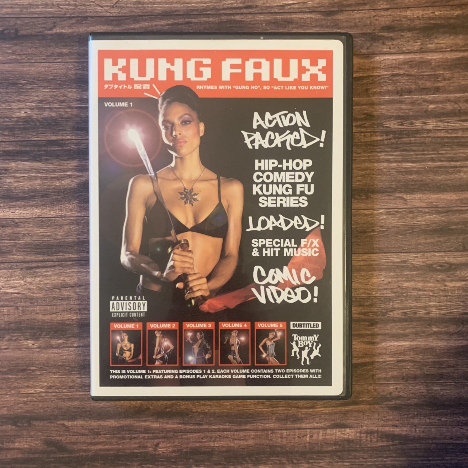 EXCELLENT - Kung Faux Volume 1 - DVD 2003 - Rare