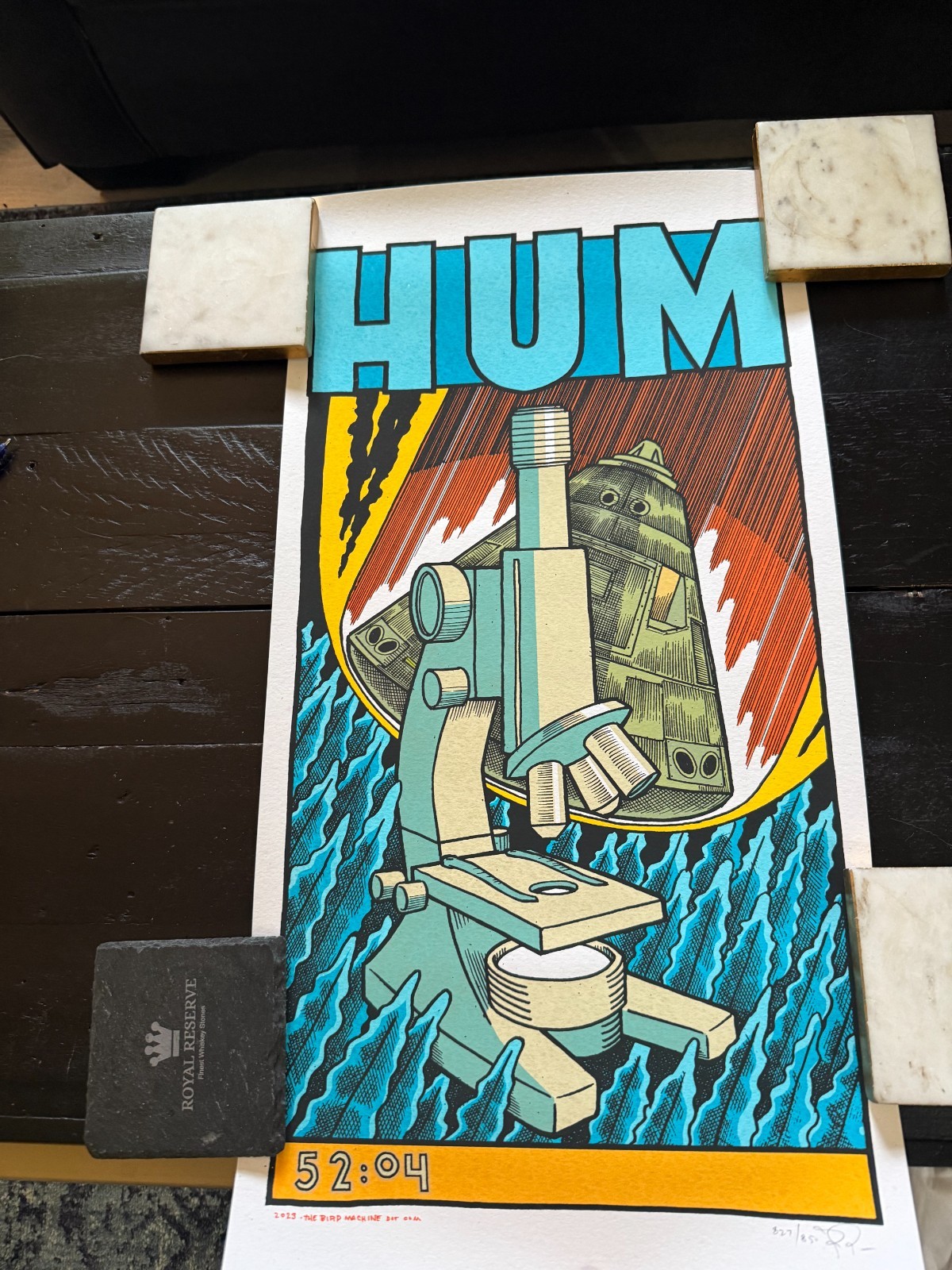 Hum - Limited Edition Jay Ryan Four Albums Prints - New - 12x24 - Hum - Limited Edition Jay Ryan Four Albums Prints - New - 12x24 -