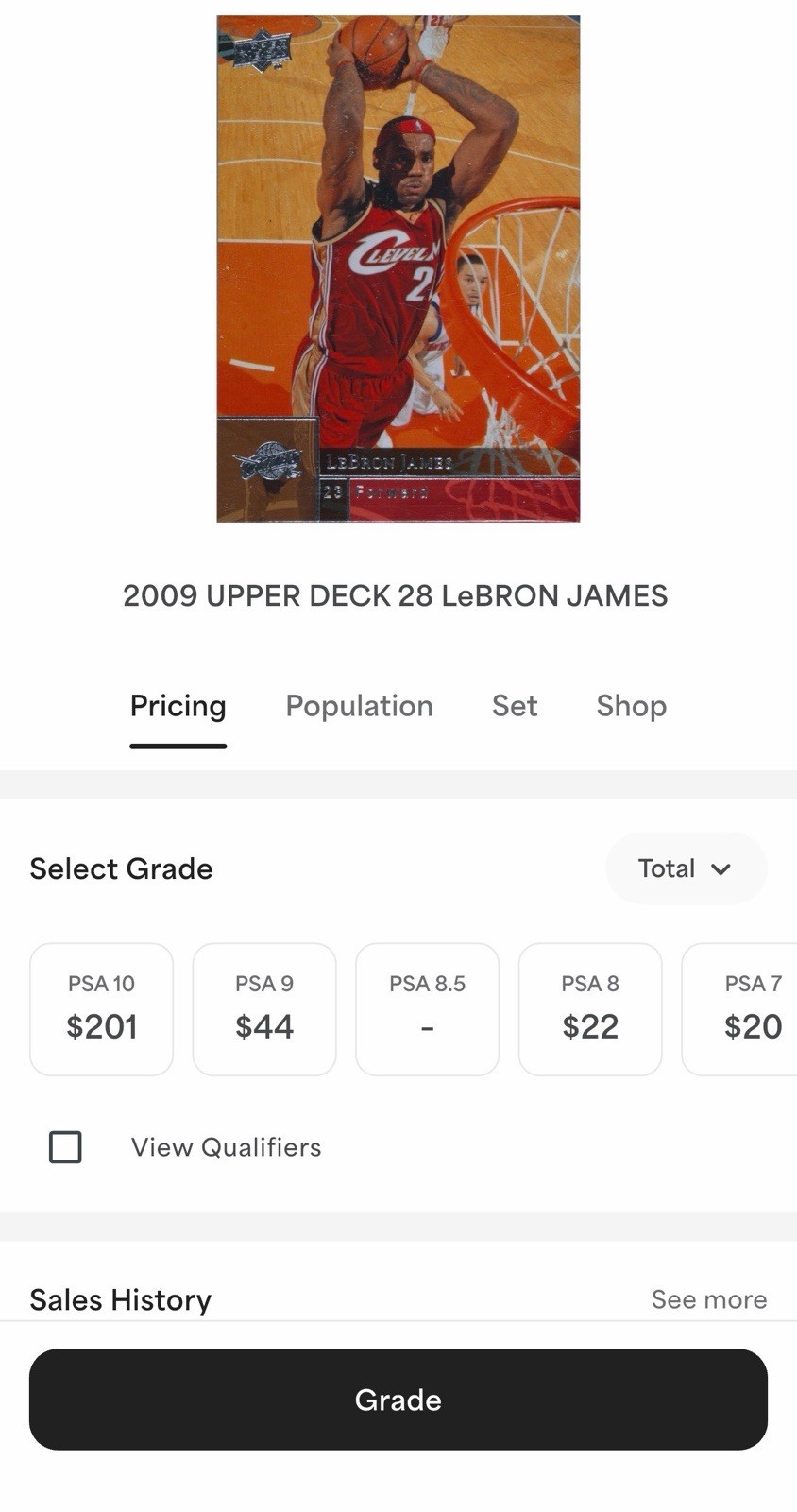 2009-10 Upper Deck - LeBron James #28