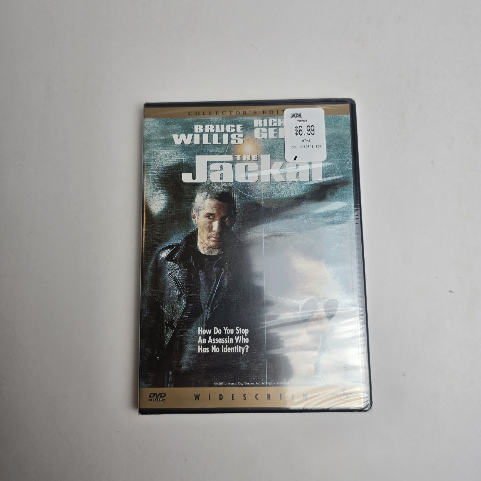 The Jackal DVD, 1998 Collectors Edition NEW Sealed - Bruce Willis & Richard Gere The Jackal DVD, 1998 Collectors Edition NEW Sealed - Bruce Willis & Richard Gere