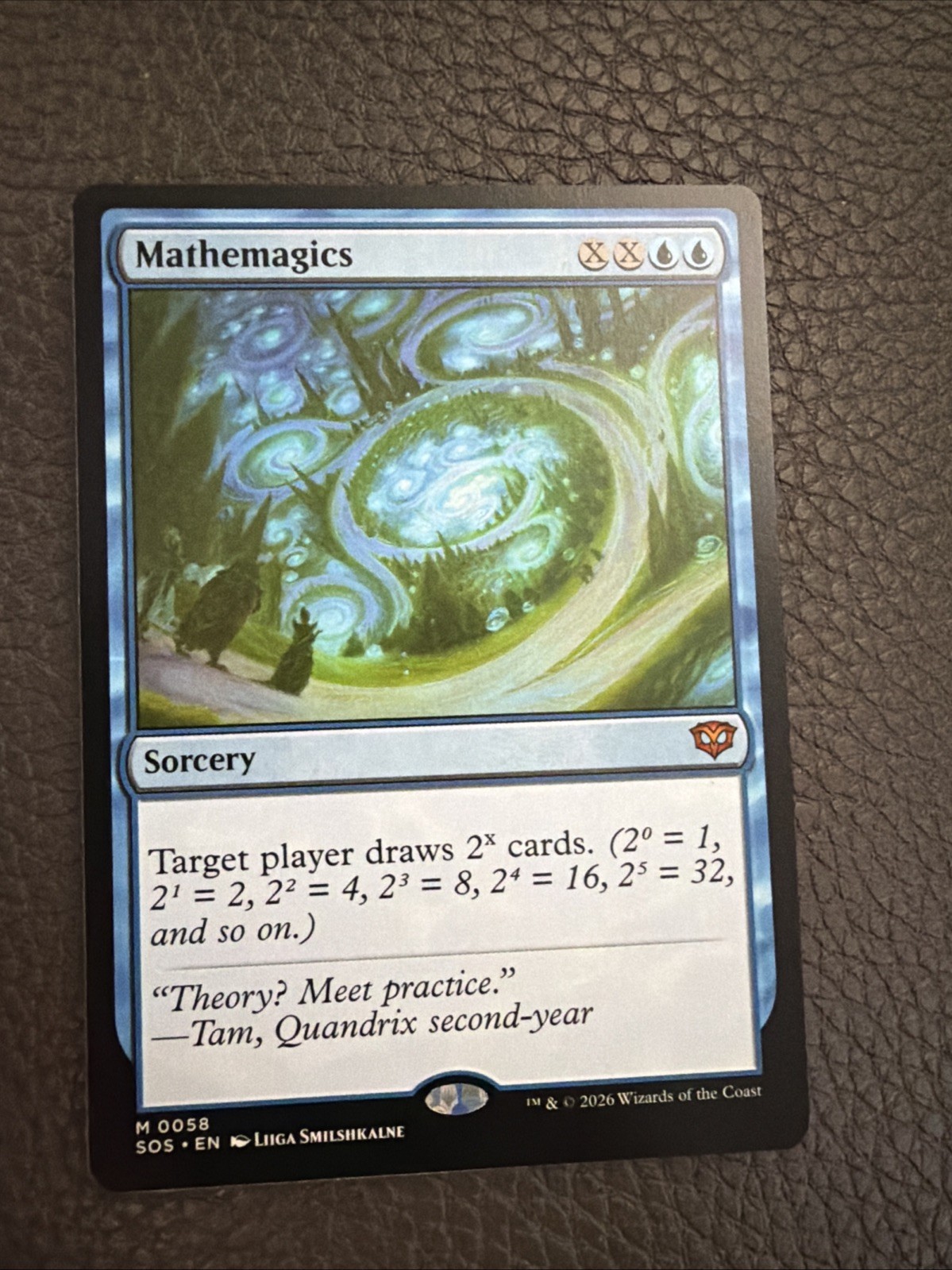 MTG - Mathemagics - Secrets of Strixhaven - SOS Magic The Gathering 