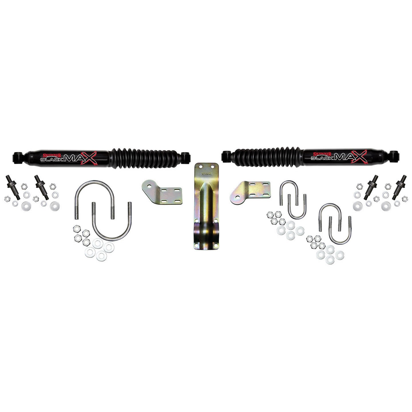 Skyjacker for Steering Stabilizer Dual Kit Black Dual Kit 98-01 Dodge Ram 1500