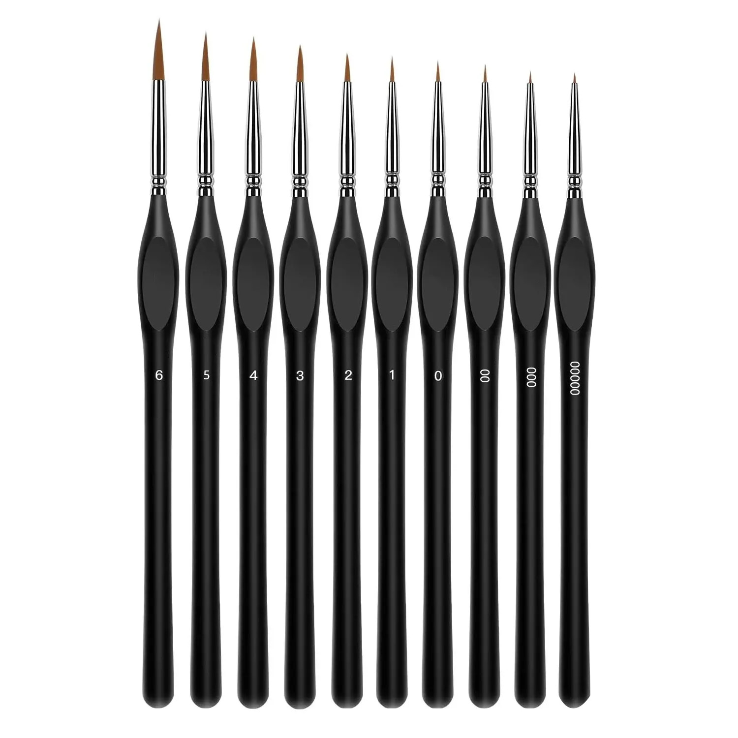 Professional Miniature Paint Brush Set for Warhammer 40K, Dnd, Citadel & Scale M