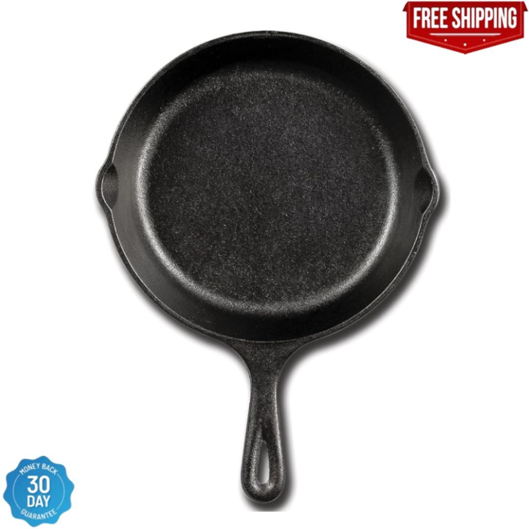 Lodge 6-1/2 Inch Cast Iron Pre-Seasoned Skillet – Signature Teardrop Handle