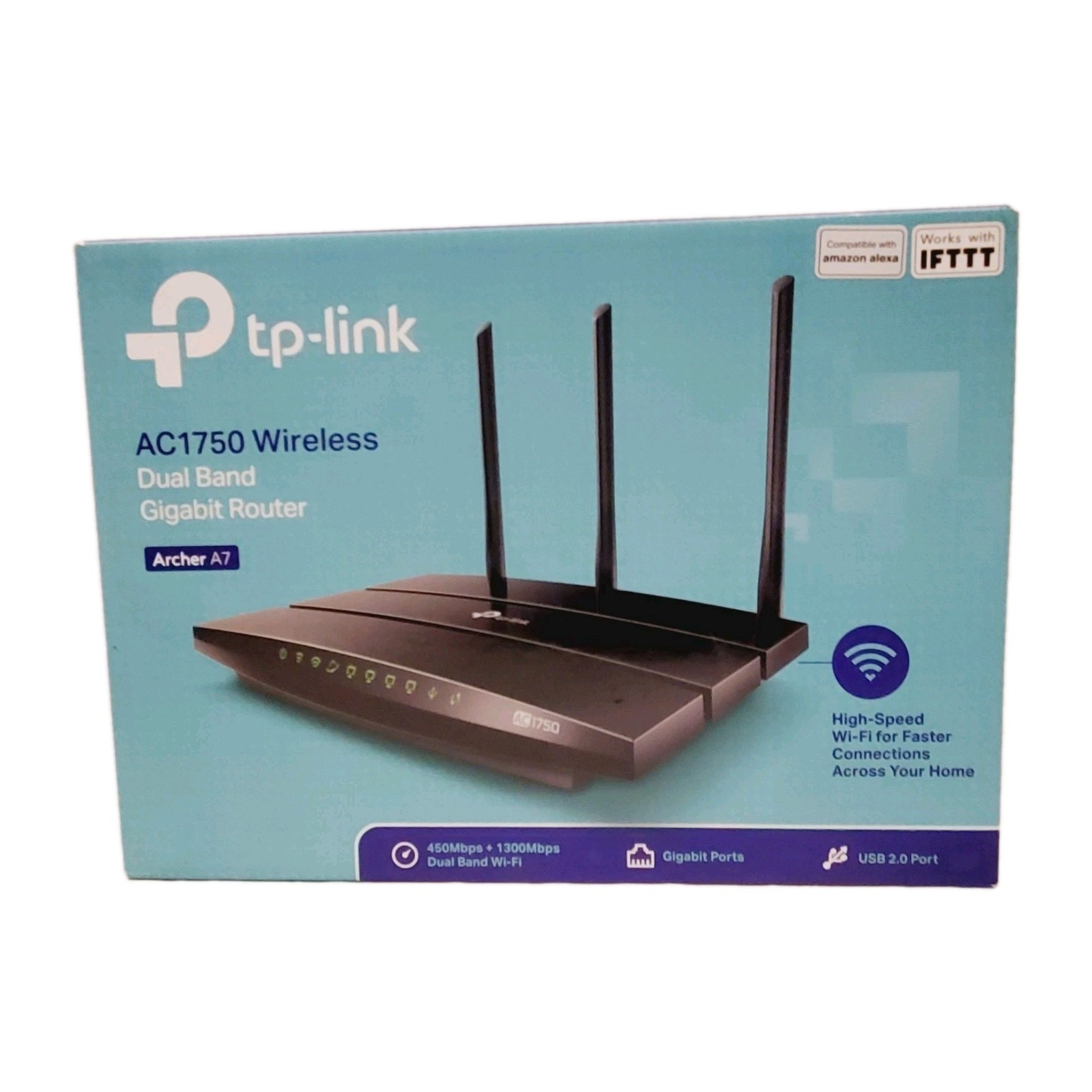 TP-Link AC1750 Wireless Dual-Band Gigabit Router Archer A7 Black Brand New TP-Link AC1750 Wireless Dual-Band Gigabit Router Archer A7 Black Brand New