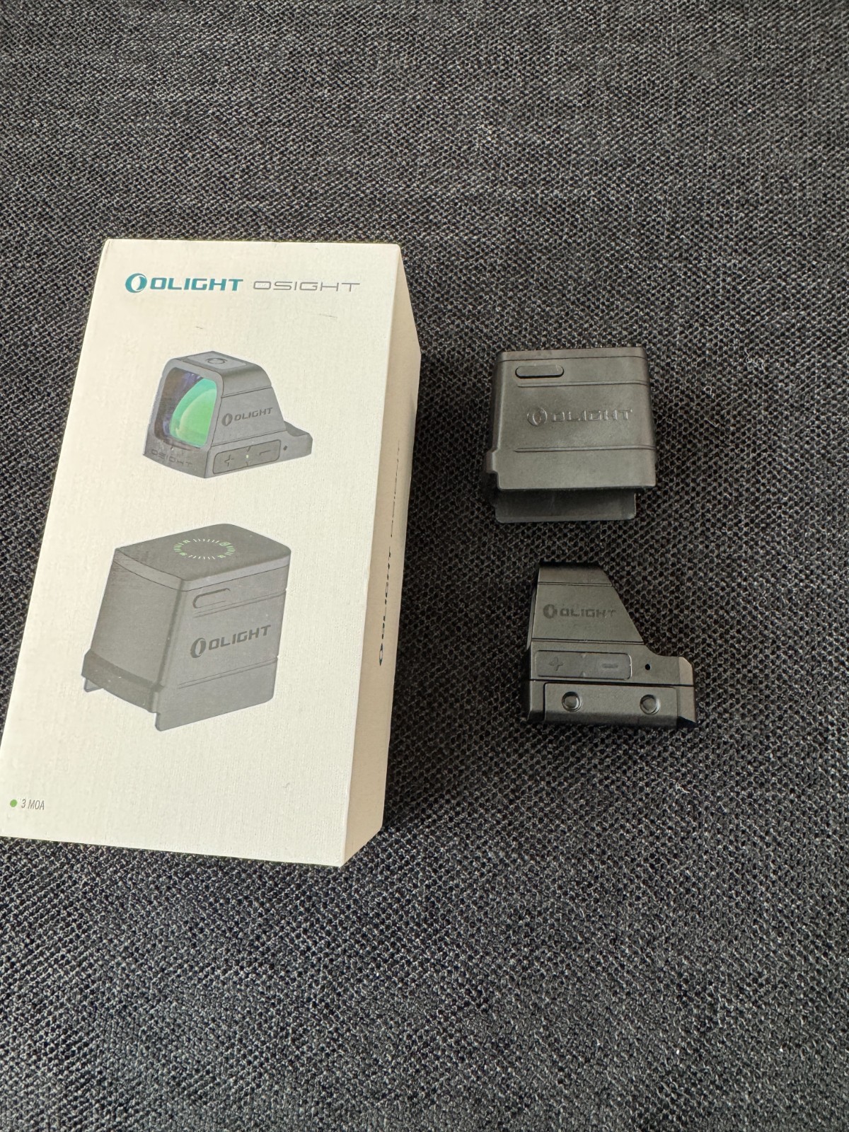 Olight Osight Green - See the Power, 3 MOA, 1st Magnetic Charging Cover