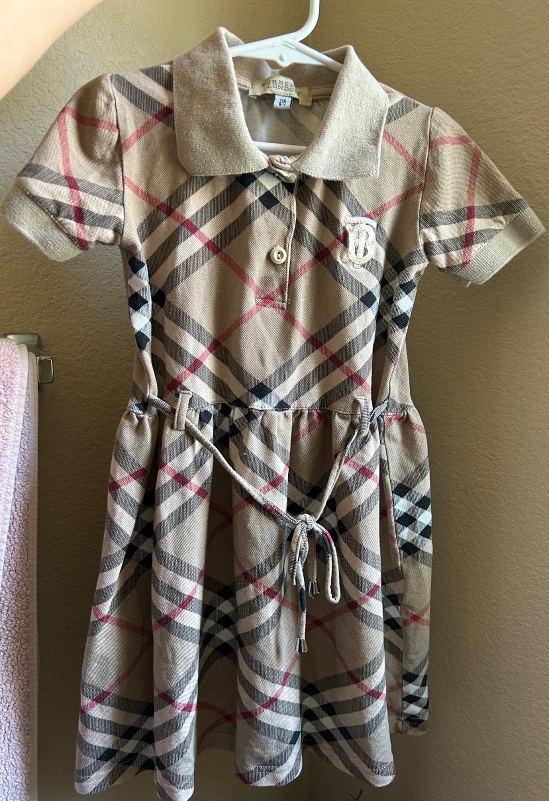 burberry kid dress 