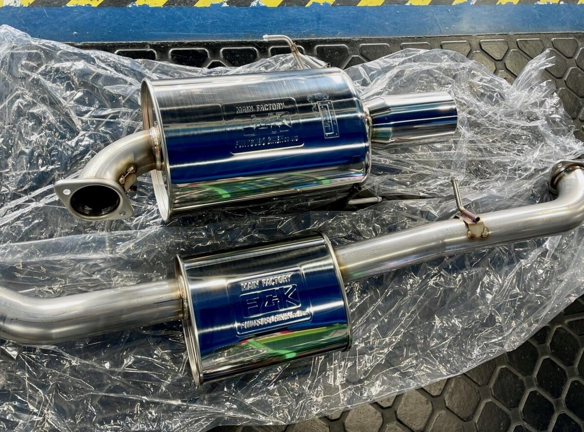 Pre-Oder FUJITSUBO for Nissan 1994-1998 Silvia S14 TURBO SR20DET Exhaust Muffler