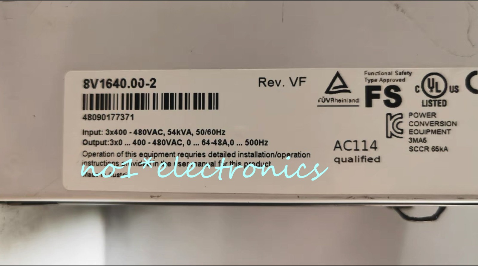 8V1640.00-2 Used Servo Driver