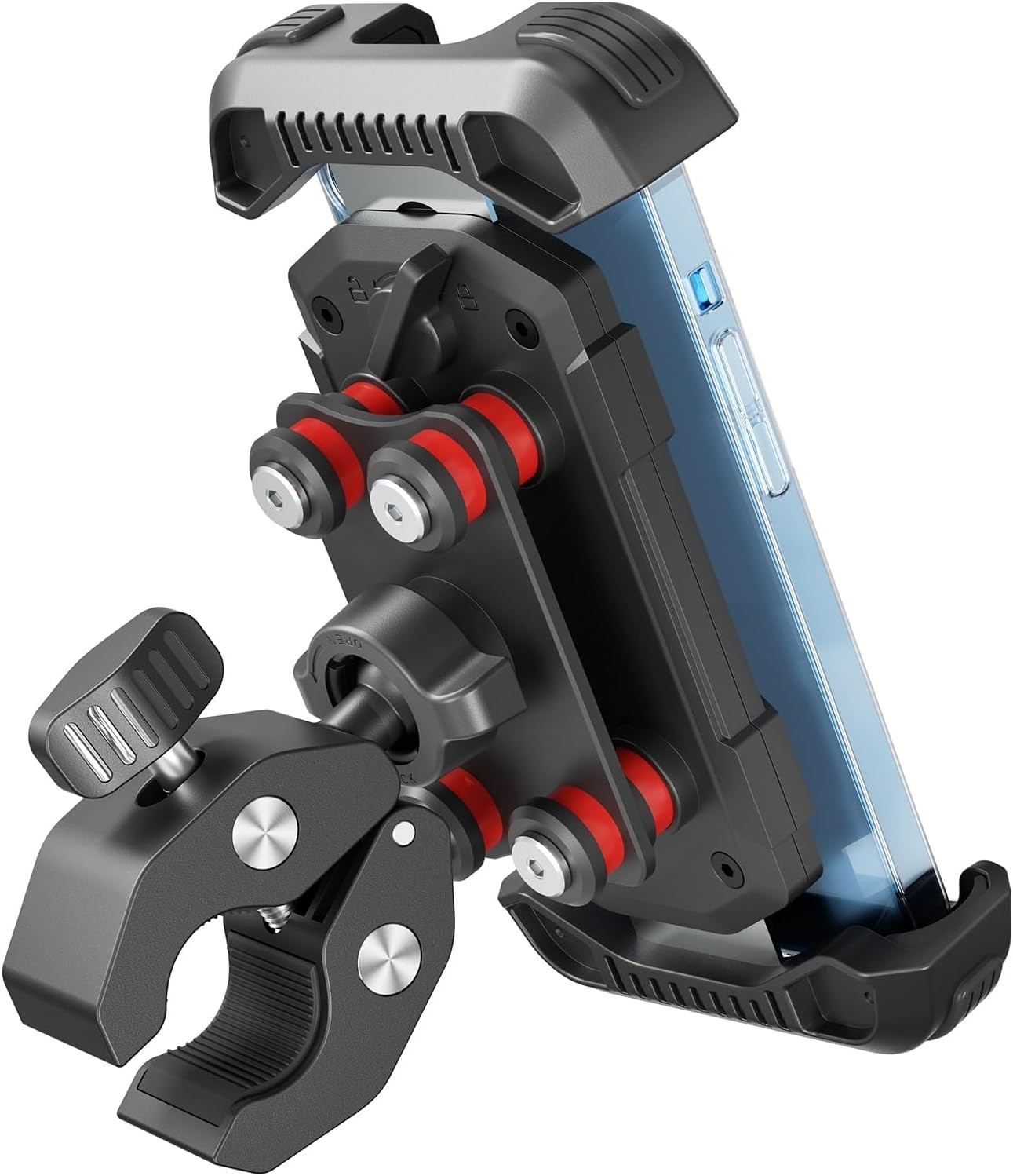 Here’s an eBay-ready title under 80 characters: **Motorcycle Phone Mount w/ Dua