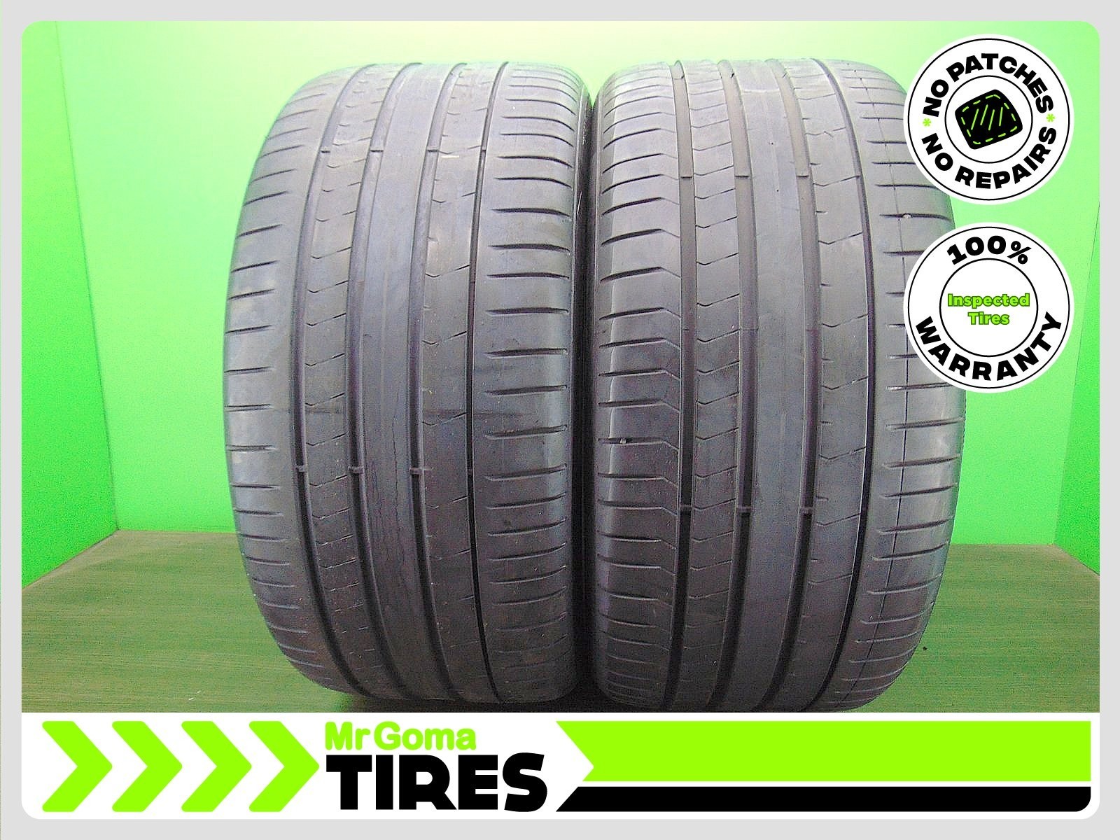 2 315/35R21 TIRES PIRELLI P ZERO PZ4 RSC RFT XL 6.1/32 TREAD RUNFLAT BMW X5 111Y