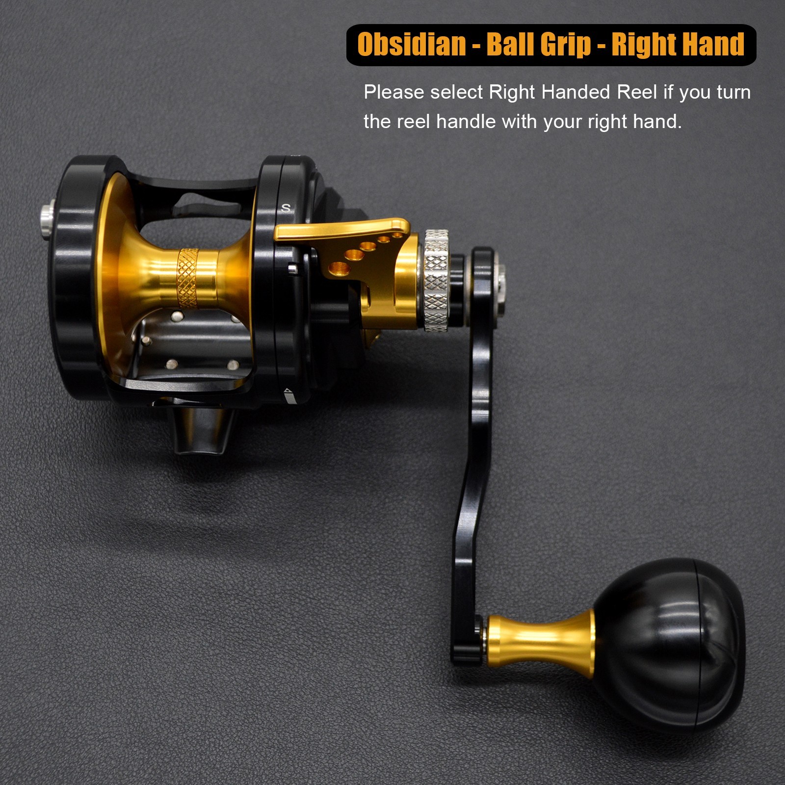 CAMEKOON Savage Jaws Conventional Fishing Reel Stainless Steel Bearings & Gears