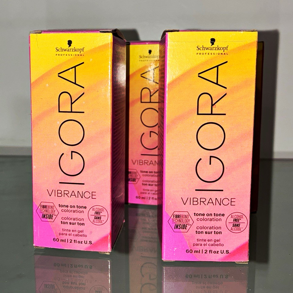 Schwarzkopf Professional IGORA VIBRANCE Gel Hair Toner Alcohol-Free 2 fl oz