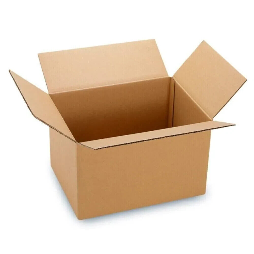 100 8x6x4 Corrugated Shipping Boxes - 100 Boxes