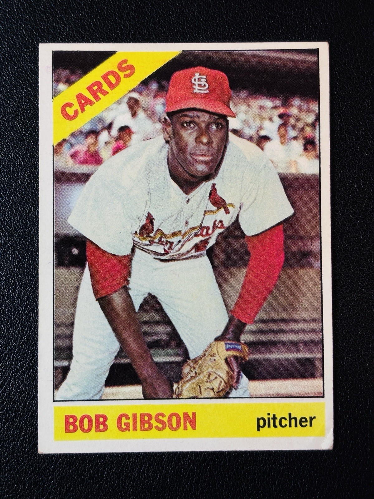 1966 Topps Baseball St. Louis Cardinals Bob Gibson #320
