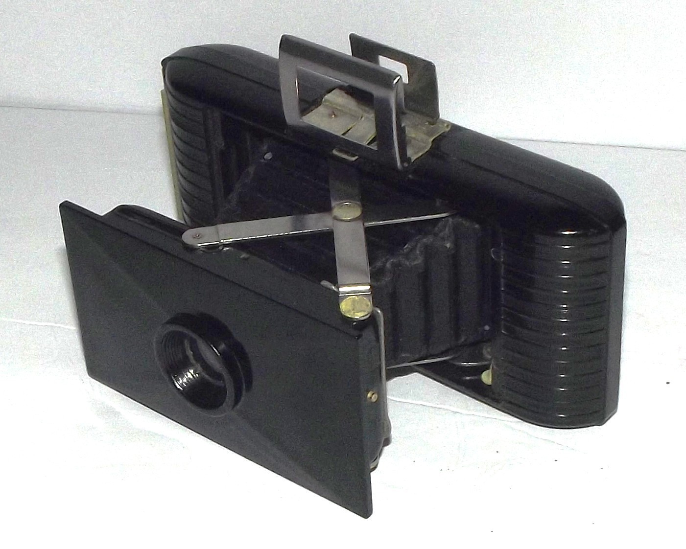 Vint 1930\'s Jiffy Kodak V.P. Compact Folding Bellows Pocket 127 Film Camera VGC