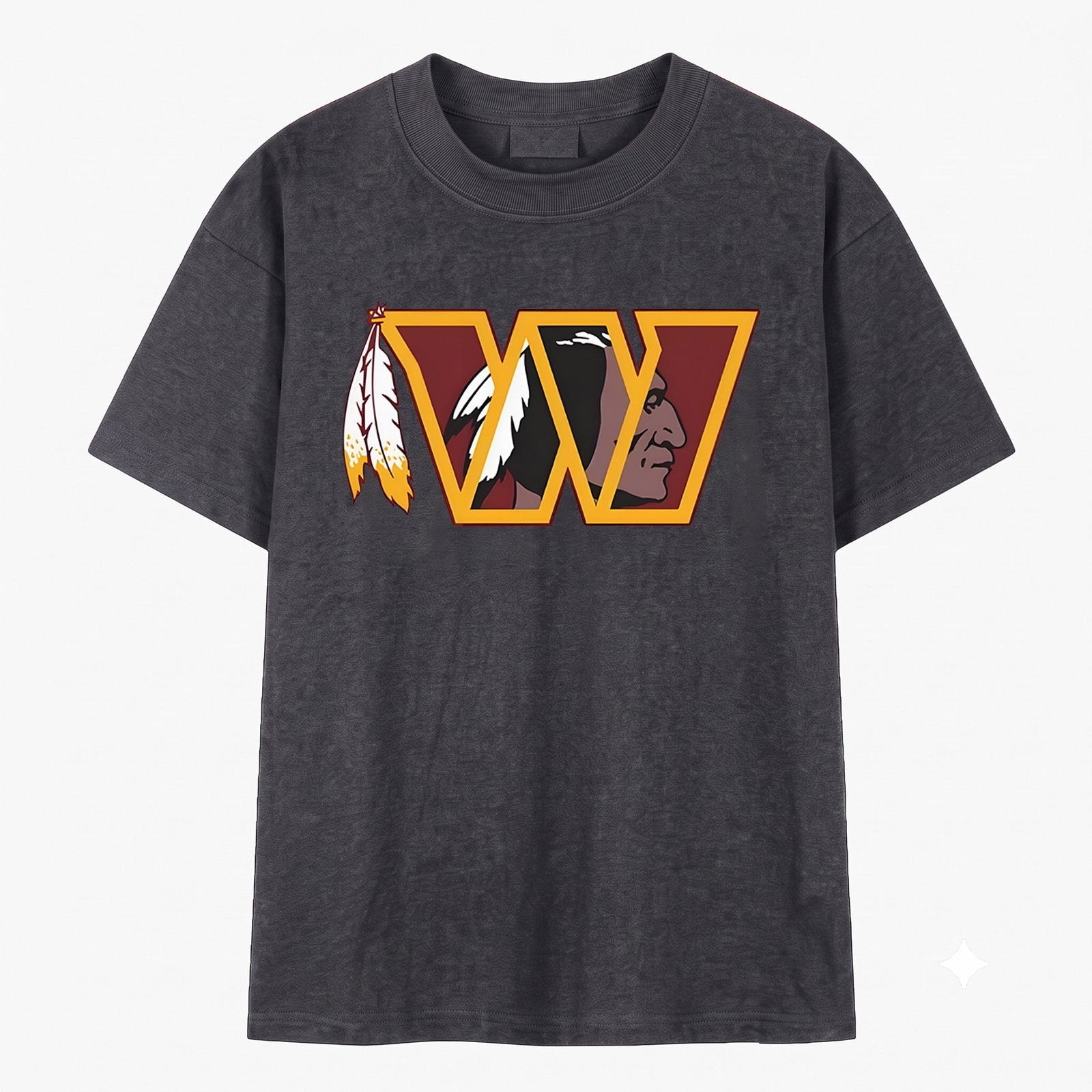 NEW Washington Redskins Wicking Football TShirt - Size S to 5XL