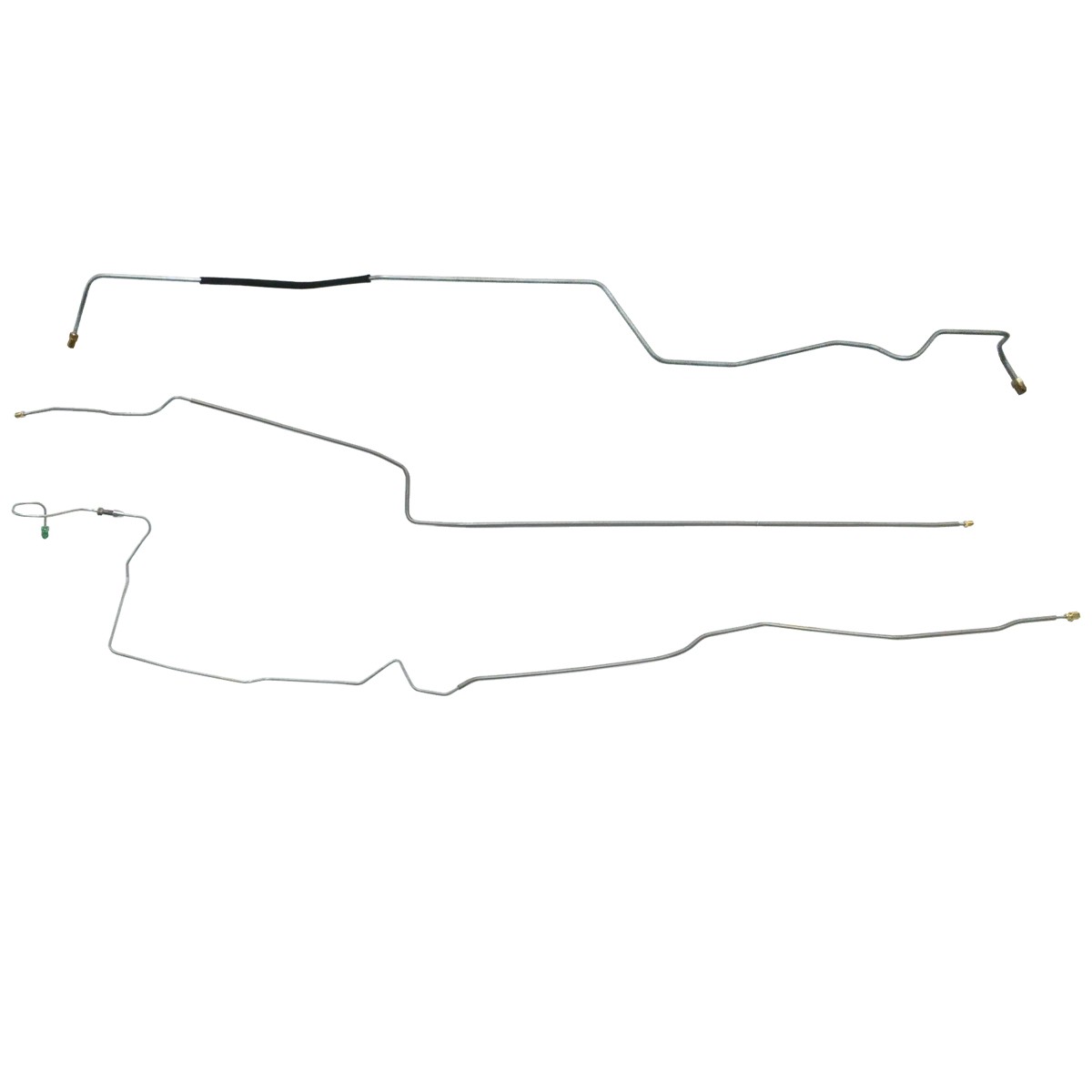 2002-2010 Ford Explorer 4 Door Complete Mid Chassis Brake Line Kit 4pc OE Steel