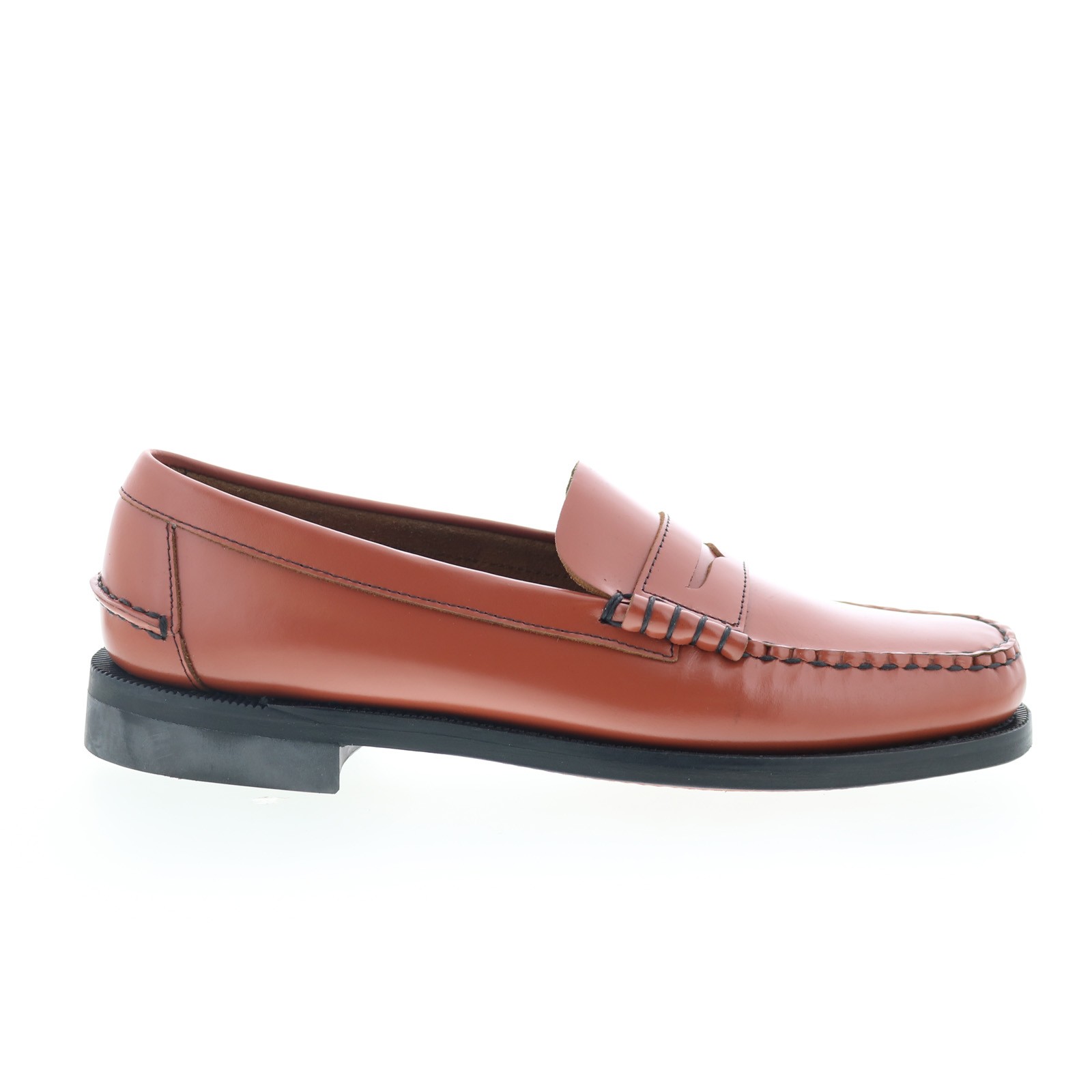 Sebago Classic Dan Pigment Mens Brown Loafers & Slip Ons Penny Shoes