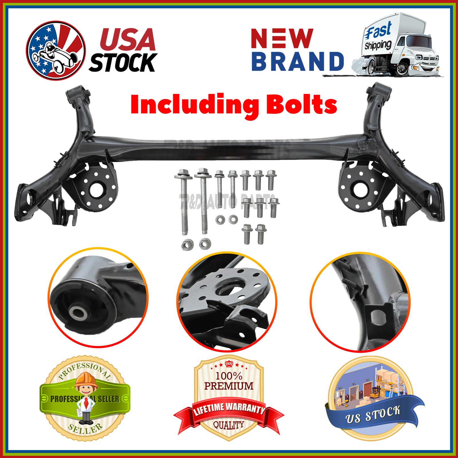 Rear Axle Crossmember Beam For Toyota Yaris 2006-2016 Prius C 12-18 Drum Brakes Rear Axle Crossmember Beam For Toyota Yaris 2006-2016 Prius C 12-18 Drum Brakes