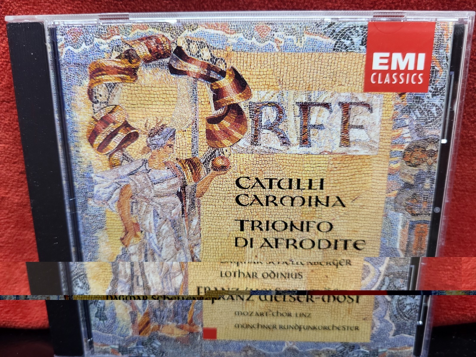Carl Orff / Franz Welser-most - Catulli Carmina (CD, 1995, EMI) 7243 5 55517 2 6