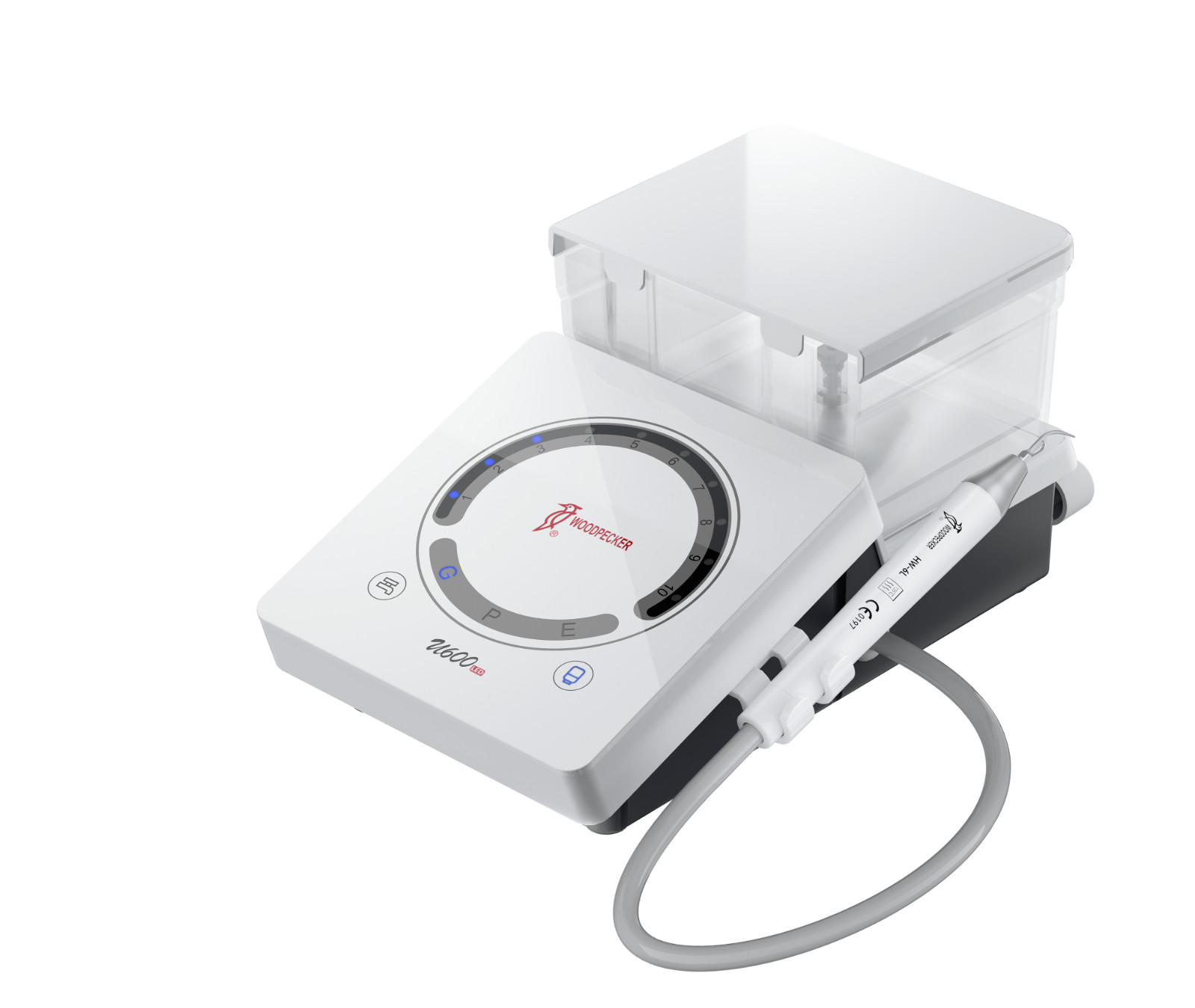 100% Woodpecker Dental U600/LED U600 Ultrasonic Piezo Scaler with Water Bottle