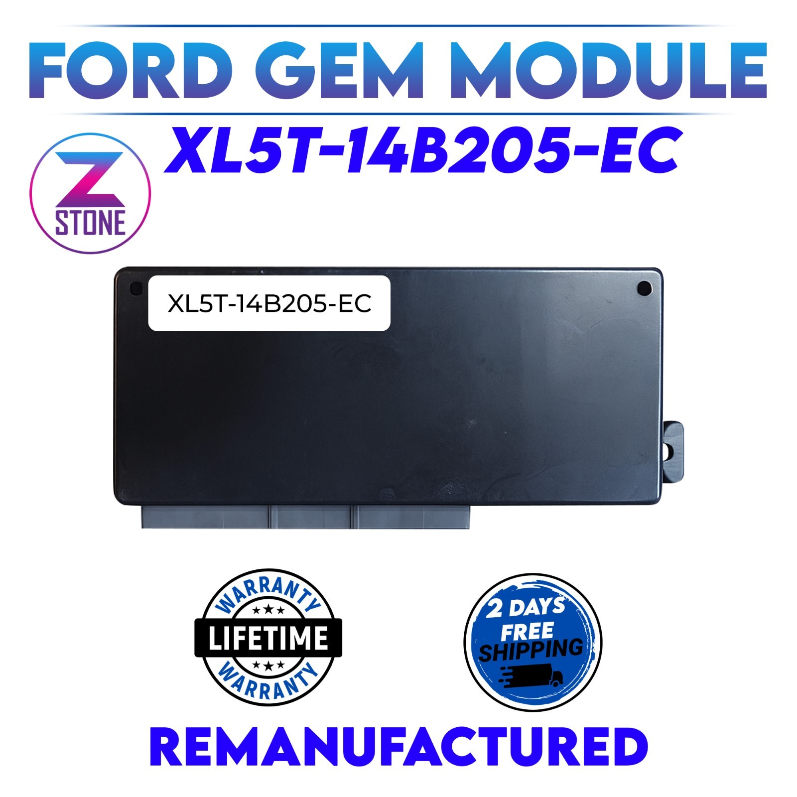 Rebuilt XL5T-14B205-EC FORD RANGER B3000 B4000 BCM GEM MULTIFUNCTION MODULE