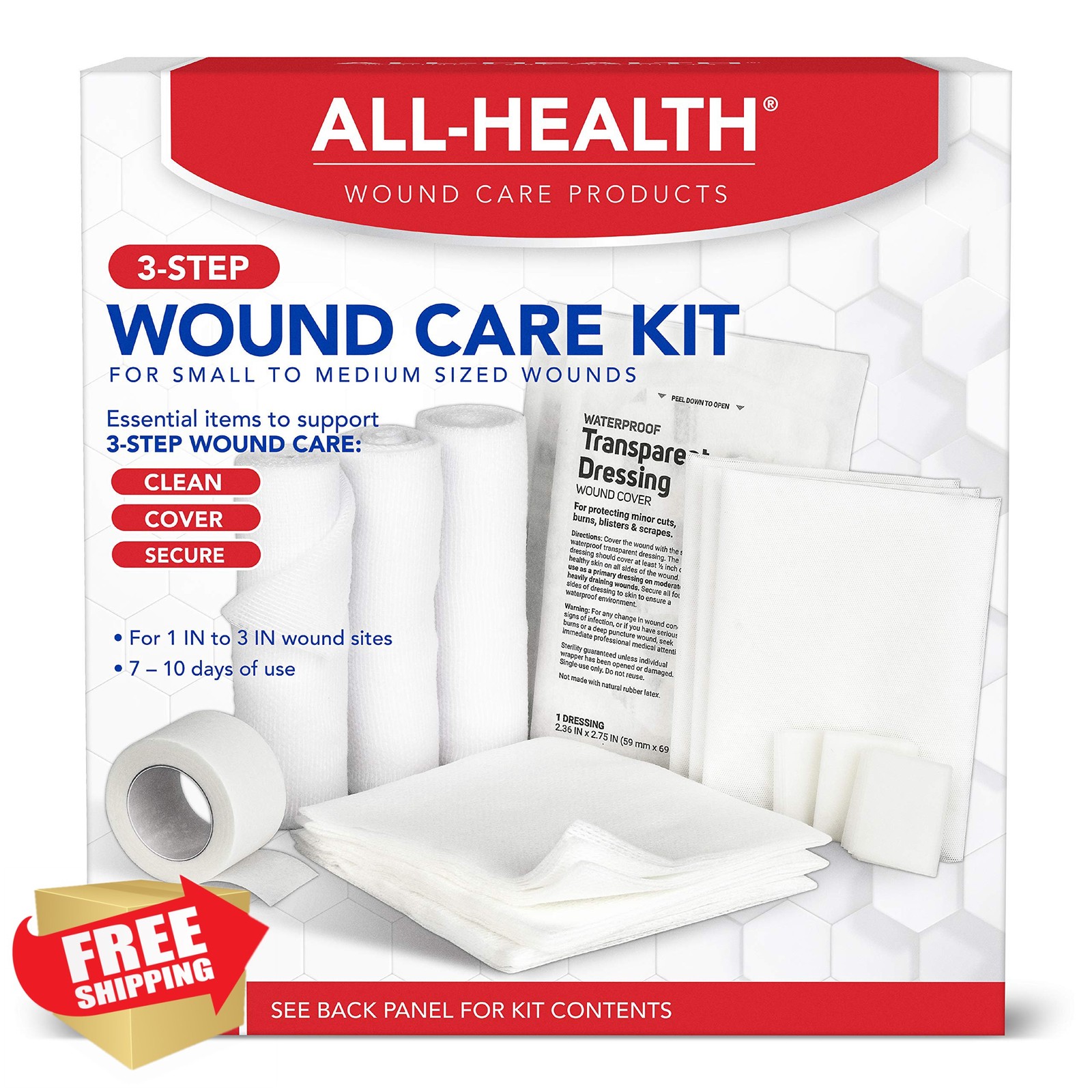 All Health Wound Care Kit 40 Piece All Health Wound Care Kit 40 Piece