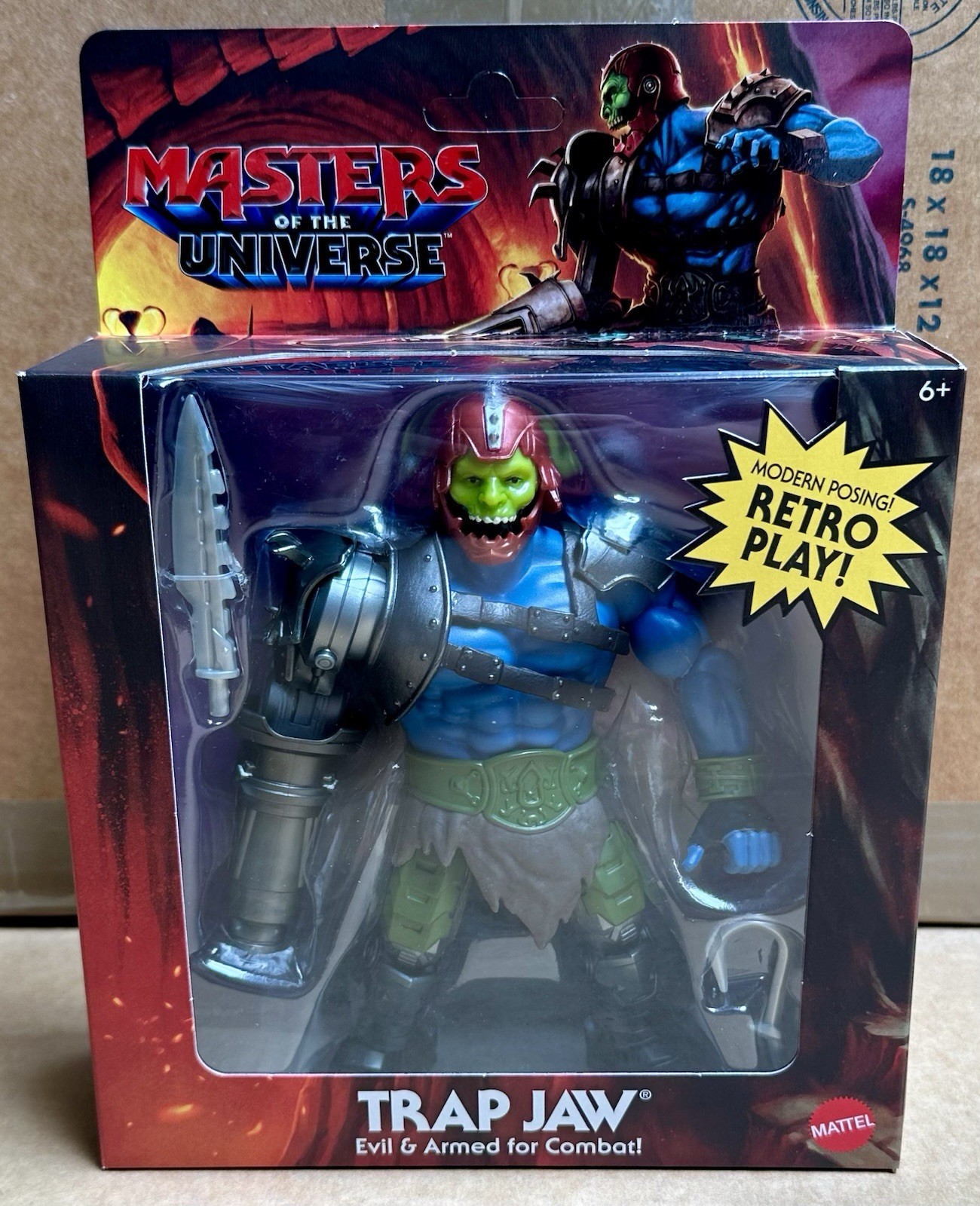 MOTU 2026 Masters of The Universe Origins Deluxe Edition TRAP JAW Action Figure