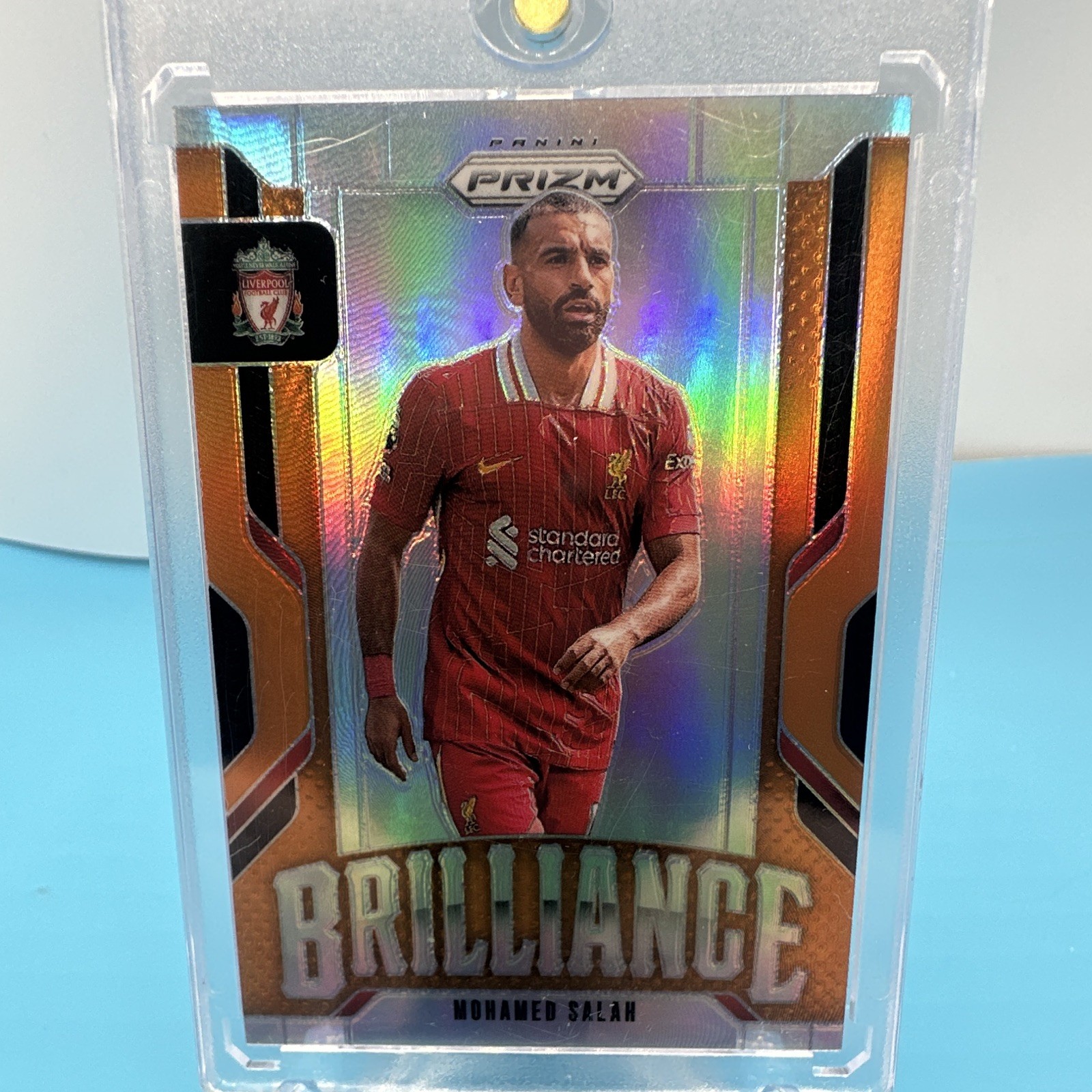 Panini 2024-25 Prizm Premier League Brilliance Mohamed Salah #3 21/25 Panini 2024-25 Prizm Premier League Brilliance Mohamed Salah #3 21/25