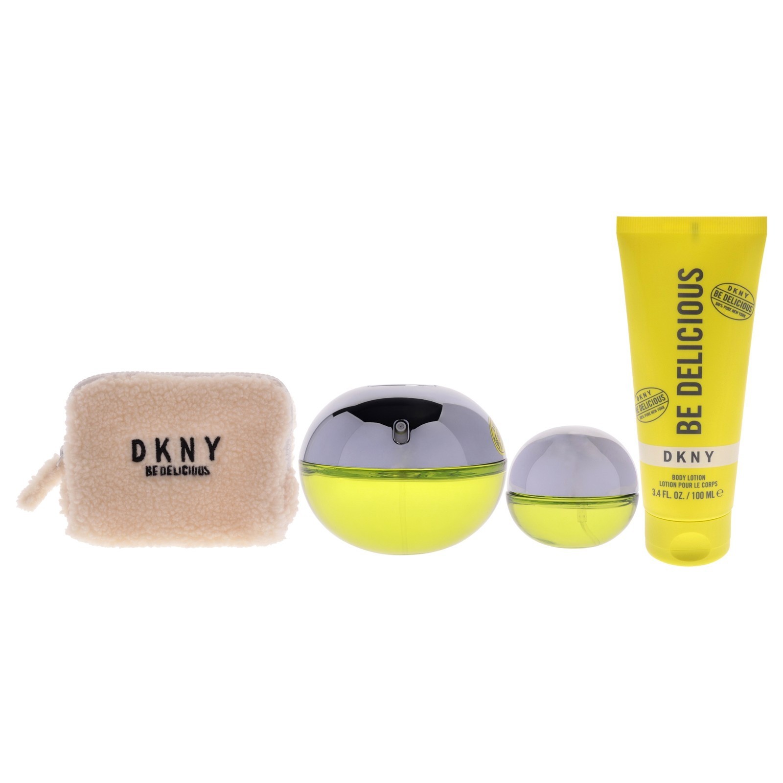 DKNY Ladies Be Delicious 4pcs EDP Gift Set Fragrances 085715962157