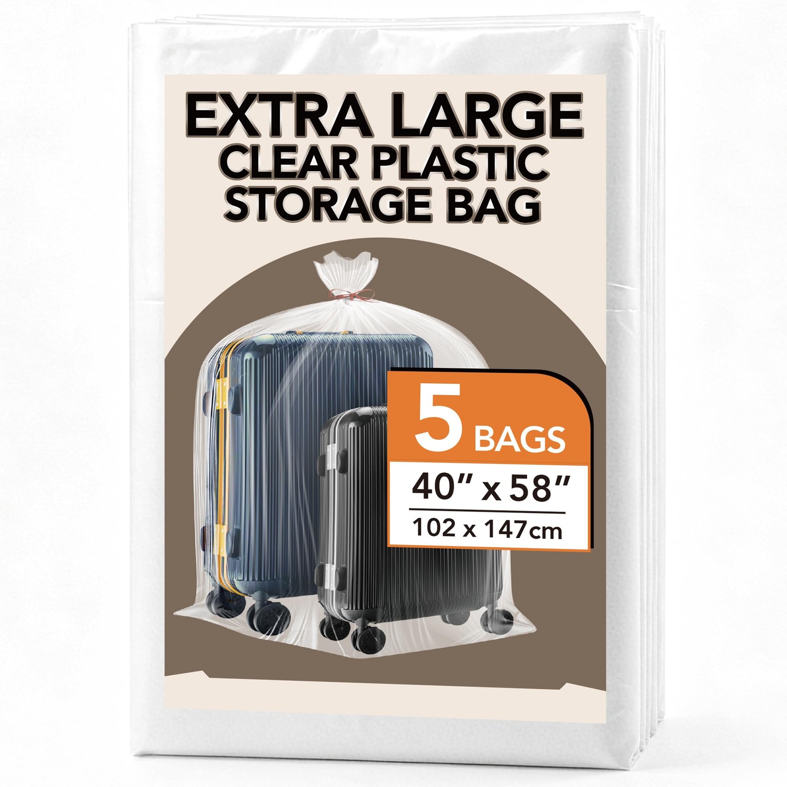 40 x 58 Inches 2 Mil Clear Plastic 40\ 40 x 58 Inches 2 Mil Clear Plastic 40\
