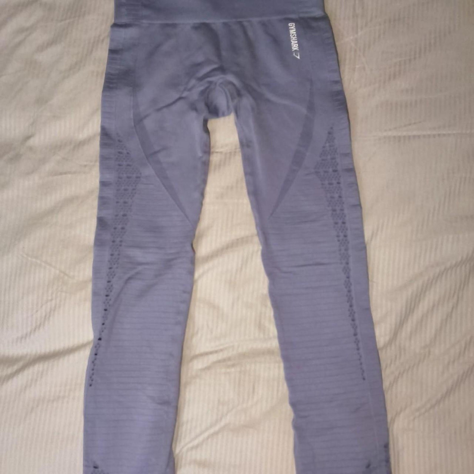 Lilac gray purple gymshark leggings