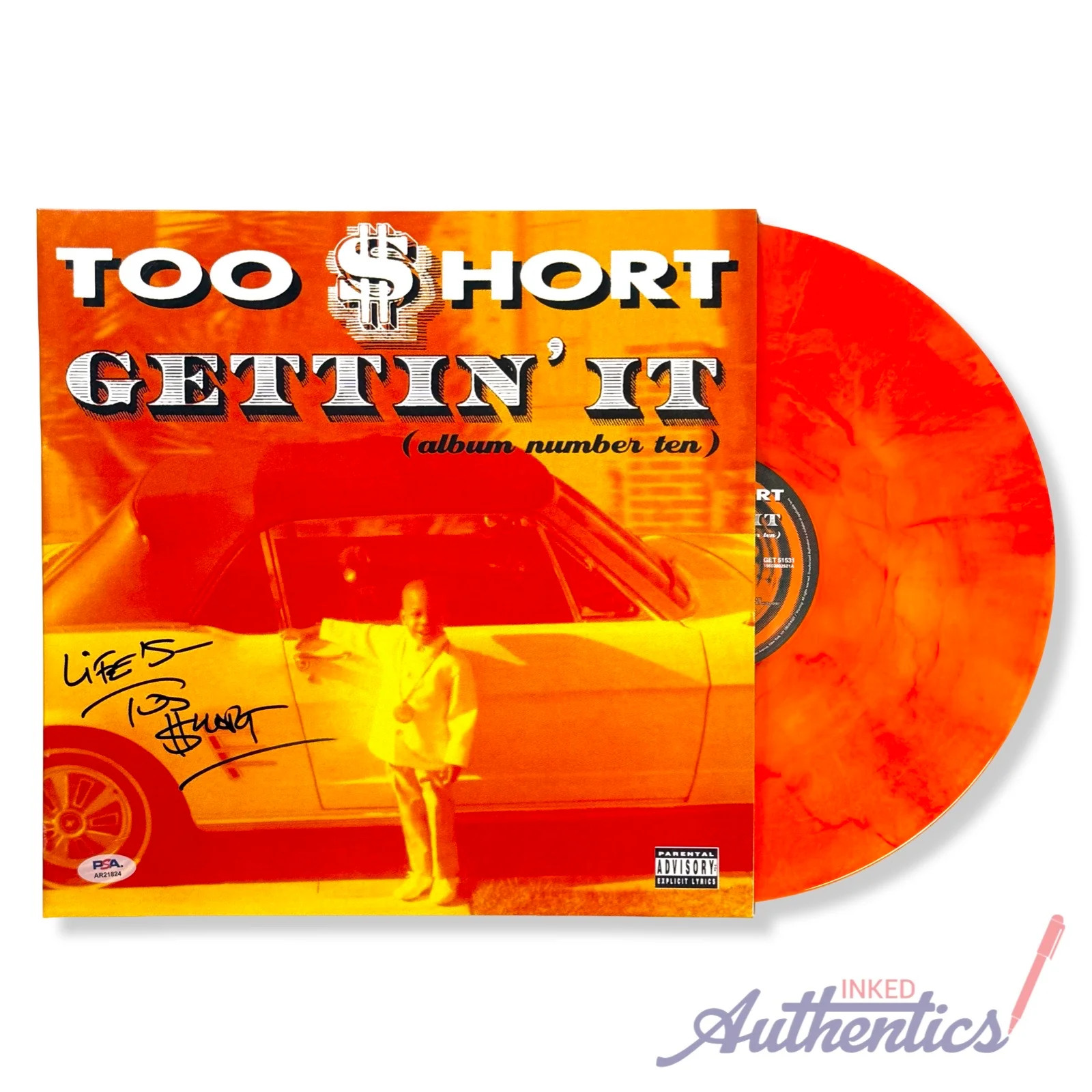 Too Short Signed Autographed Vinyl LP “Gettin’ It” PSA/DNA Authenticated Too Short Signed Autographed Vinyl LP “Gettin’ It” PSA/DNA Authenticated